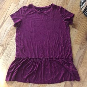 SALE! Girls tunic top in distressed finish. Size XL